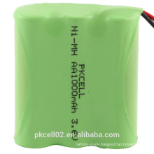 Pkcell 3.6V 1000mAh NI-MH Battery Pack